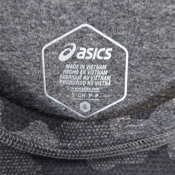 aasics shirts size small Color gray - Picture 5 of 6